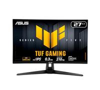 ASUS TUF Gaming VG27AQ5A - Monitor de 27 Pulgadas, QHD (2560 x 1440), 210 Hz (OC), Fast IPS, ELMB Sync, 0,3 ms GTG (mín.), Altavoces estéreo, DisplayWidget Center, Gaming AI