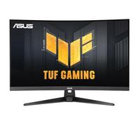 ASUS TUF Gaming VG32WQ3B Monitor Gaming QHD de 31.5 Pulgadas, Curvo, 180 Hz, ELMB, FreeSync, Tiempo de Respuesta de 0.5 ms, 90% DCI-P3, HDR, DisplayWidget Center