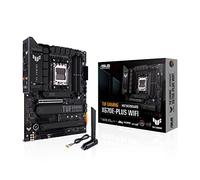 ASUS TUF Gaming X670E-PLUS WiFi - Placa Base ATX (AMD Ryzen AM5, VRM de 16 Fases, PCIe 5.0, DDR5, 4 Ranuras M.2, WiFi 6E y Ethernet de 2,5 GB, Cabezal USB 4 y Aura Sync)