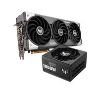 Asus TUF Radeon RX 9070 XT OC 16GB + TUF Gaming 1000W - Tarjeta gráfica + Fuente