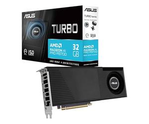 ASUS Turbo Radeon AI Pro R9700 está diseñado para flujos de Trabajo impulsados por IA y fiabilidad Extrema, con Arquitectura RDNA 4, 32 GB de Memoria VRAM y diseño térmico Robusto
