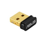 ASUS USB-BT540 Adaptador Bluetooth 5.4, Compatible con hasta 7 Dispositivos, Ultracompacto, EDR y BLE, LE Audio, Compatible con Windows 11/10/8.1 y Linux para Ordenadores de sobremesa y portátiles
