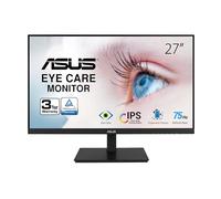 ASUS VA27DQSB - Monitor de 27" | 75 Hz FullHD (1920x1080, 5 ms, LED, DisplayPort, HDMI, Adaptive Sync, Ajustable en altura) Negro