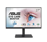 ASUS VA27EQSB - Monitor Eye Care (27 Pulgadas, Full HD, IPS, sin Marco, 75 Hz, Adaptive-Sync, luz Azul de Baja Intensidad, antiparpadeo, diseño ergonómico, Puede montarse en la Pared)