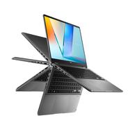 ASUS Vivobook Flip TP3407SA-QL011W 14 OLED WUXGA 1920X1200 16:10 Bend+400nits[HDR] Glare - CORE ULTRA 5 226V - LPDDR5X 16GB [on bd.] - 512GB PCIE G4 SSD - Intel? Arc? Graphics - GRAY - WIN11 HOME - 2