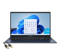ASUS Vivobook 15 Thin & Lightweight Laptop, 15.6” FHD Display, 12th Gen Intel i3-1215U, 16GB RAM, 512GB PCIe SSD, Keypad, USB-C, Webcam, HDMI, PDG HDMI, US Version KB, Win 11 Pro, Quiet Blue