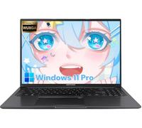 ASUS Vivobook 16 Laptop Computer - Pantalla WUXGA de 16 pulgadas 60Hz, Intel 10-Core i7-1355U, 16 GB de RAM, SSD de 1 TB, teclado Chiclet, Wi-Fi, USB-C/A, Win 11 Pro y MS Office 2021, delgado y ligero