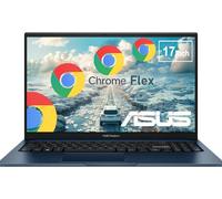 ASUS Vivobook 17.3 Chromebook Laptop para estudiantes y negocios, 8 GB de RAM, 128 GB SSD, procesador Intel 6-Core i3-1215U, gráficos Intel UHD, pantalla IPS antirreflejos FHD, WiFi-6, ChromeOS Flex