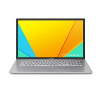 ASUS VivoBook 17 K712EA portátil delgado y ligero, pantalla FHD de 17.3", Intel Core i7-1165G7, 16GB DDR4 RAM, 1TB PCIe SSD, Windows 10 Home, huella digital, plateado transparente, K712EA-DS76