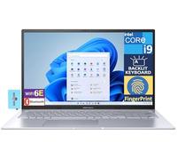 ASUS Vivobook 17X Laptop pantalla FHD de 17.3 pulgadas (Intel i9-13900H de 14 núcleos, 40 GB de RAM, SSD PCIe de 2 TB, Intel Iris Xe, KB retroiluminado, huella dactilar, WiFi 6E, Win 11 Pro)/w DKZ