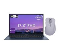 ASUS Vivobook Business - Portátil FHD IPS de 17.3 pulgadas, Intel Core i3-1215U, 16 GB de RAM, 512 GB SSD, tipo C, HDMI, cámara web, Bluetooth, Wi-Fi 6, Win 11 Pro, azul, paquete con Thunderobot ML101