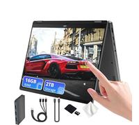ASUS Vivobook Flip - Laptop con pantalla táctil OLED 2 en 1 de 14 pulgadas, Intel Core Ultra 7 256 V, LPDDR5 de 16 GB, 2 TB (SSD de 1 TB y estación de acoplamiento de 1 TB), gráficos Intel Arc