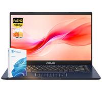 ASUS Vivobook Go 14 Laptop para estudiantes y streaming, pantalla FHD de 14 pulgadas, Intel Celeron N4500, 4 GB de RAM, 1.1 TB de almacenamiento (SSD de 128 GB + OneDrive de 1 TB) delgada y ligera