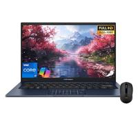 ASUS Vivobook Laptop de 14 pulgadas - FHD (1920 x 1080) - Intel Core i7-1355U - 10 núcleos - Gráficos Intel UHD - Copiloto - Cámara de privacidad - Windows 11 Home - con mouse inalámbrico (12 GB de