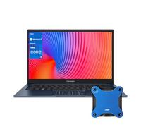 ASUS Vivobook - Laptop de portabilidad diaria, 14 pulgadas FHD 1920 x 1080, Intel Core i3-1215U, 8 GB de RAM, SSD PCIe M.2 de 256 GB, con almacenamiento externo de 512 GB, HDMI, Wi-Fi 6, Windows 11