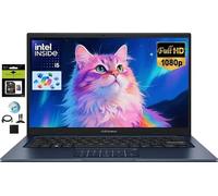 ASUS Vivobook - Laptop FHD de 14 pulgadas, Intel 10-Core i5-1334U (Beat i7-1250U), 12GB RAM 256GB SSD, NumberPad, batería de larga duración, cámara web privada, laptop Windows 11 para estudiantes