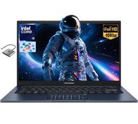 ASUS Vivobook Laptop FHD de 14 pulgadas, Intel 6-Core i3-1315U (Beat i7-1250U), 32GB RAM 2TB SSD, laptop para estudiantes universitarios y negocios con NumberPad, batería larga, cámara web privada