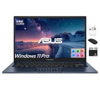 ASUS Vivobook Laptop FHD de 14 pulgadas para estudiantes de negocios 2025, computadora alimentada por IA, Intel i3 de 6 núcleos, 16 GB de RAM y 1 TB de almacenamiento (SSD de 512 GB + 500 GB de ext