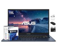 ASUS Vivobook Laptop FHD de 14 pulgadas para estudiantes de negocios 2025, computadora alimentada por IA, Intel i3 de 6 núcleos, 40 GB de RAM y almacenamiento de 1.5 TB (SSD de 1 TB + 500 GB de ext