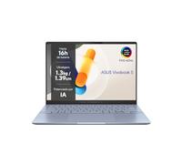 ASUS Vivobook S 14 OLED OLED S5406SA-PP223W - Ordenador Portátil 14" WQXGA+ 120Hz (Intel Core Ultra 7 256V, 16GB RAM, 1TB SSD, Windows 11 Home, Copilot+ PC) Azul Neblina - Teclado QWERTY español