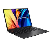 ASUS VivoBook S 14 OLED Slim Laptop, pantalla de 14 pulgadas 2.8K 16:10, plataforma Intel EVO, CPU Intel Core i7-12700H, 16 GB de RAM, SSD de 512 GB, Windows 11 Home, Indie Black, K3402ZA-DB74