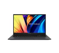 ASUS VivoBook S 15 Slim portátil, pantalla FHD de 15.6", CPU AMD Ryzen™ 7 5800H, gráficos AMD Radeon, 8 GB de RAM, SSD de 512 GB, Windows 11 Home, lector de huellas dactilares, negro Indie, S3502QA-DS71