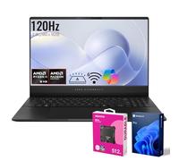 ASUS Vivobook S 16 AI Copilot+ PC Business Laptop, 39.6 cm 2.8K 120Hz, AMD Ryzen AI 9 HX 370, 32GB RAM, 2TB SSD, Radeon Graphics, Wi-Fi 6, RGB Backlit KB, W11 Pro, paquete con SSD externo ADATA 512GB