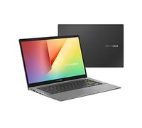 ASUS VivoBook S14 S433EA-EB023 - Ordenador portátil 14" Full HD (Intel Core i5-1135G7, 8GB RAM, 512GB SSD, Intel Iris Xe Graphics, Sin Sistema Operativo) Negro Indie - Teclado QWERTY español