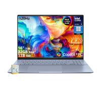 ASUS Vivobook S16 Copilot+ AI PC Laptop | 16 pulgadas 2.8k OLED 120Hz | Intel Core Ultra 9 285H | 32GB RAM 1TB SSD | Retroiluminación RGB para Creator Designer Business Professional Win11 Pro con