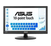 ASUS VT168HR pantalla para PC 39,6 cm (15.6") 1366 x 768 Pixeles WXGA LED Pantalla táctil Negro