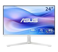 ASUS VU249HFI-W Monitor Eye Care de 24 Pulgadas, 23.8 Pulgadas visibles, Full HD 1920 x 1080, IPS, 100Hz, SmoothMotion, Adaptive Sync, ionizador de Aire, tecnología Eye Care Plus, Filtro de luz Azul
