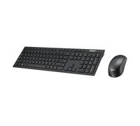 ASUS - W2500 teclado Ratón incluido Juego RF inalámbrico QWERTY Negro