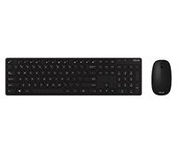 Asus W5000 - Conjunto de teclado y ratón inalámbrico (2,4 GHz), color negro