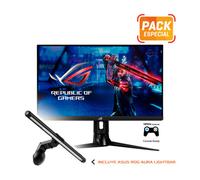 Asus XG27AQ + ROG Aura LightBar - Pack monitor + Barra de luz