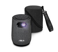 ASUS ZenBeam Latte L1 Proyector Wi-Fi portátil de 300 lúmenes, Altavoz Bluetooth Harman Kardon Integrado, 3 Horas de reproducción de vídeo, proyector WiFi inalámbrico, HDMI, USB, Mando a Distancia,