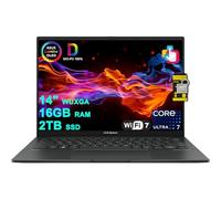 ASUS Zenbook 14 Creator Laptop de 14 pulgadas WUXGA Lumina OLED Touch (500nits HDR, 100% DCI-P3) Intel 16-core Ultra 7 255H (hasta 13 Tops) 16GB RAM 2TB SSD para trabajo empresarial Win11 ICP Hub con