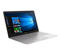 ASUS ZenBook 3 UX390UA Laptop ultraportátil de 12.5 pulgadas Intel Core i5-7200U KabyLake 8GB RAM 256GB SSD con sensor de huellas dactilares y audio Harman Kardon, gris plateado