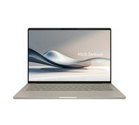 ASUS Zenbook A14; Copilot+ PC, portátil ultrafino, 35.6 cm WUXGA OLED, procesador Snapdragon X, memoria de 16 GB, SSD de 512 GB, Wi-Fi 6E, Zabriskie Beige, UX3407QA-DS52-CB