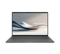 ASUS Zenbook A14 OLED UX3407QA-QD412W Copilot+ PC - Ordenador Portátil 14" WUXGA (Qualcomm Snapdragon X (X1-26-100), 32GB RAM, 512GB SSD, Adreno GPU, Win 11 Home) Gris Islandés - Tec. QWERTY Esp