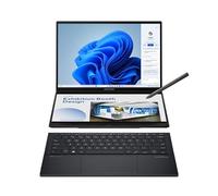 ASUS Zenbook Duo Laptop, pantalla táctil OLED dual 3K 120Hz de 14 pulgadas, certificado Intel Evo, Intel Core Ultra 9 285H, gráficos Intel Arc, 32GB RAM, 1TB SSD, Windows 11, Inkwell Gray,