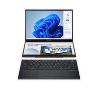 ASUS Zenbook DUO Laptop, pantalla táctil OLED dual 3K 120Hz de 14 pulgadas, certificado Intel Evo, Intel Core Ultra 7 255H, gráficos Intel Arc, 32 GB RAM, 1 TB SSD, Windows 11, gris tinta