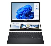 ASUS Zenbook Duo OLED UX8406CA-QL335W - Ordenador Portátil 14" WUXGA (Intel Core Ultra 7 255H, 32GB RAM, 1TB SSD, ARC 140T, Windows 11 Home) Gris Tintero - Teclado QWERTY español