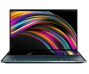 ASUS ZenBook Pro Duo UX581GV 15.6" 4K Dual Touch Pantalla 4K Alexa (Intel i7-9750H, 512 GB PCI-e SSD, 16 GB de RAM, NVIDIA GeForce RTX 2060 6 GB de gráficos, Windows 10, UK -Teclado (QWERTY))