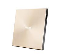 ASUS ZenDrive U9M SDRW-08U9M-U - Unidad de Disco óptico (8X, USB Tipo C + Tipo A, Compatible con Mac, 13.9 mm ultradelgada, compatibilidad con M-Disc, encriptación de Disco, E-Green, E-Media), Oro