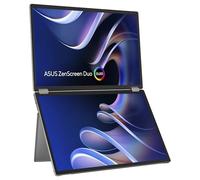 ASUS ZenScreen Duo OLED MQ149CD pantalla para PC 35,6 cm (14") 1920 x 1200 Pixeles WUXGA Plata