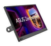 ASUS ZenScreen MB169CK Monitor USB portátil de 16 Pulgadas, 15.6 Pulgadas visibles, Full HD, IPS, Doble USB Tipo-C, Antiparpadeo, Filtro de luz Azul, Superficie antirreflejos, Soporte de 360°