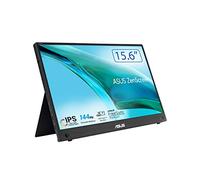ASUS ZenScreen MB16AHG - Monitor portátil de 15,6" FHD (1920 x 1080), IPS, 144Hz, USB-C, Mini-HDMI, Freesync Premium, peana ergonómica, soporte para trípode, sin parpadeos, luz azul de baja intensidad