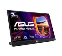 ASUS ZenScreen MB17AHG Monitor USB portátil 17" 1080p - Full HD, IPS, 144Hz, USB Type-C, FreeSync Premium, Cuidado de los Ojos, Soporte en Forma de L, Montaje en trípode, HDMI, Certificado FSC, Negro