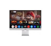 ASUS ZenScreen Smart MS32UC Monitor IPS UHD (3840 x 2160) de 31.5" con 98% DCI-P3, Google TV, Altavoces Harman Kardon, USB Tipo-C, HDMI, DisplayPort, Control múltiple y transmisión en Directo