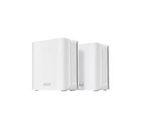ASUS ZenWiFi BD4 (2-pack EU+UK) Doble banda (2,4 GHz / 5 GHz) Wi-Fi 7 (802.11be) Blanco Interno